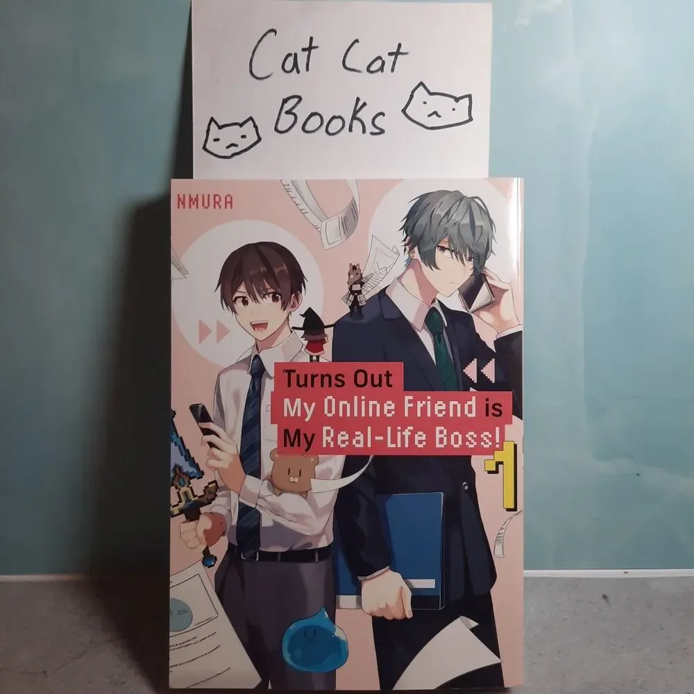 📚Turns Out My Online Friend is My Real-Life Boss! Vol. 1-3 EN Manga Bundle Yaoi